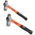 KSEIBI Fiberglass Handle Steel Machinist Ball Pein Hammer